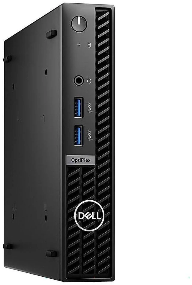 Main image of OptiPlex 7010 Micro Form Factor Desktop, Core i5-13500T (14 Core up to 4.6 GHz), UHD Graphics, 16GB DDR4 RAM, 512GB PCIe SSD, Windows 11 Pro, Black