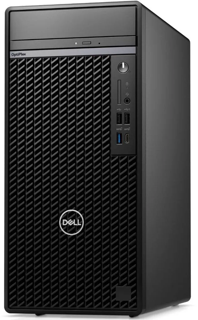 Alt view image 4 of 5 - OptiPlex Plus 7010 Tower Computer, i7-13700, 64GB RAM, 2TB NVMe SSD, USB-C, 3-Monitor Support, DisplayPort, WiFi, BT, DVDRW, Windows 11 Pro, Black Desktop