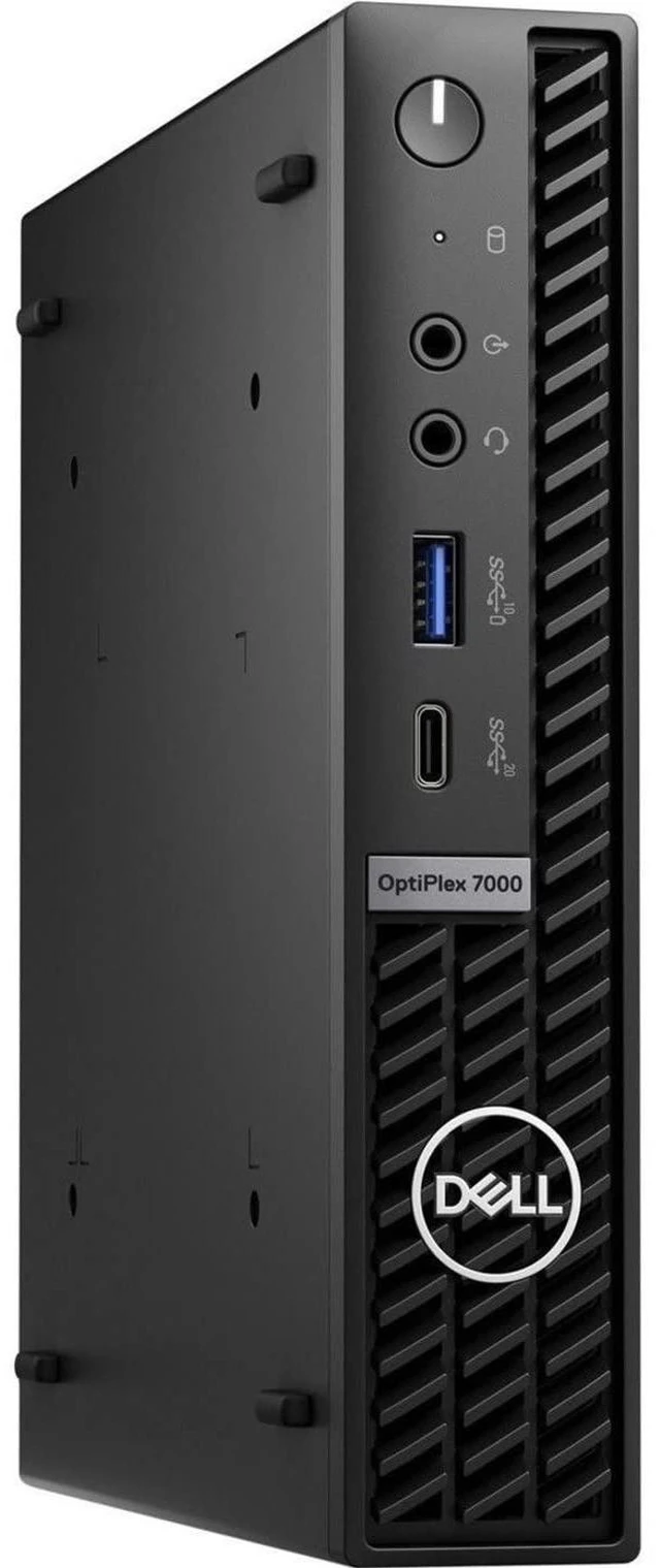 Alt view image 5 of 7 - OptiPlex 7000 Desktop Computer - Core i5 12th Gen i5-12500T Hexa-core (6 Core) 2 GHz - 16 GB RAM DDR4 SDRAM - 256 GB M.2 PCI Express NVMe 3.0 x4 SSD - Micro PC - Black