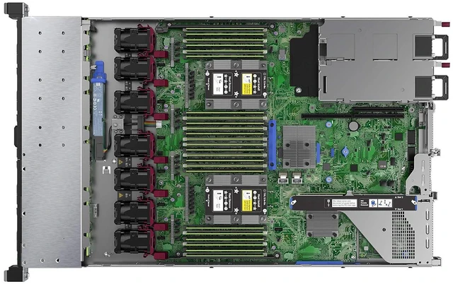 Alt view image 3 of 6 - Packard Enterprise ProLiant DL360 G10 1U Rack Server - 2 x Xeon Gold 5220-64 GB RAM HDD SSD - Serial ATA/600, 12