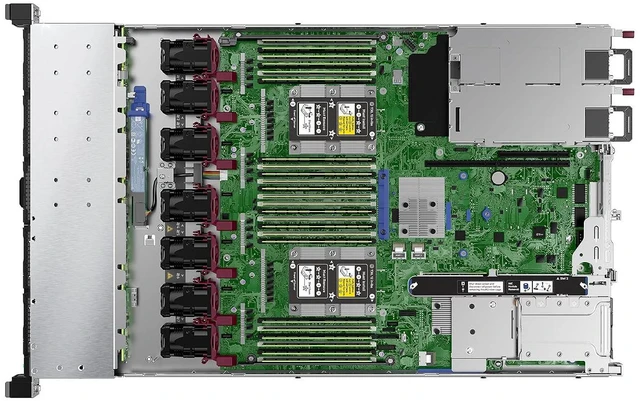 Alt view image 6 of 6 - Packard Enterprise ProLiant DL360 G10 1U Rack Server - 2 x Xeon Gold 5220-64 GB RAM HDD SSD - Serial ATA/600, 12