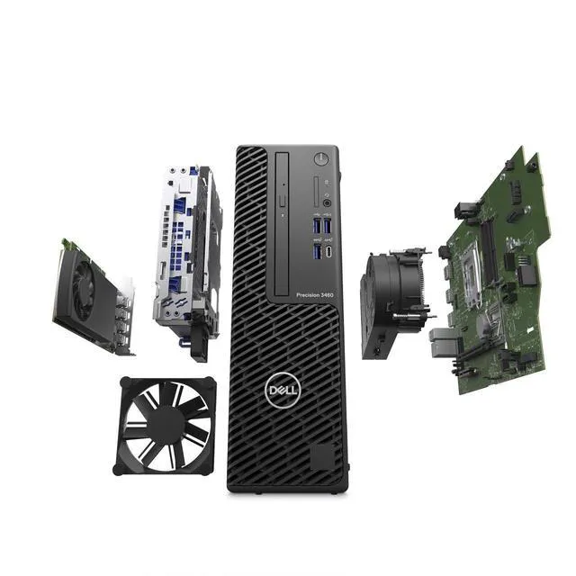 Alt view image 4 of 5 - Precision 3000 3460 Workstation Core i7 14th Gen i7-14700 - 16 GB - 512 GB SSD - Small Form Factor - W680 Chip - Windows 11 Pro