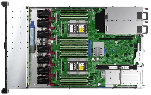 Alt view image 5 of 7 - ProLiant DL360 Gen10 1U Rack Server Bundle with Dual Xeon 6130 2.10 GHz, 256GB DDR4 Memory, 30.72TB Enterprise SSD Storage, RAID, Dual Power, iLO, Rail Kit