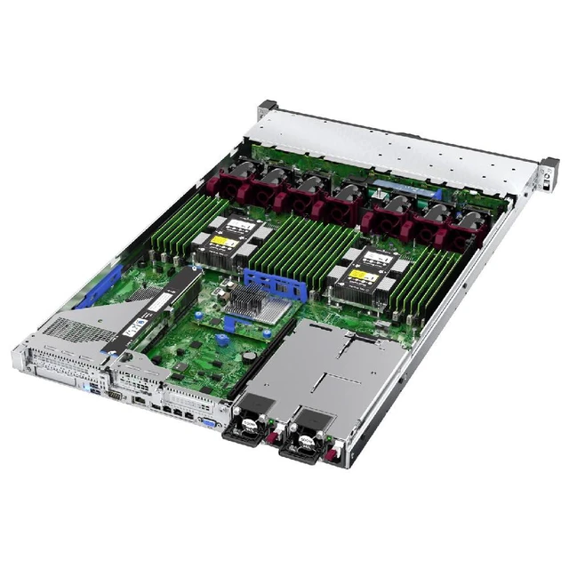 Alt view image 6 of 7 - ProLiant DL360 Gen10 1U Rack Server Bundle with Dual Xeon 6130 2.10 GHz, 256GB DDR4 Memory, 30.72TB Enterprise SSD Storage, RAID, Dual Power, iLO, Rail Kit
