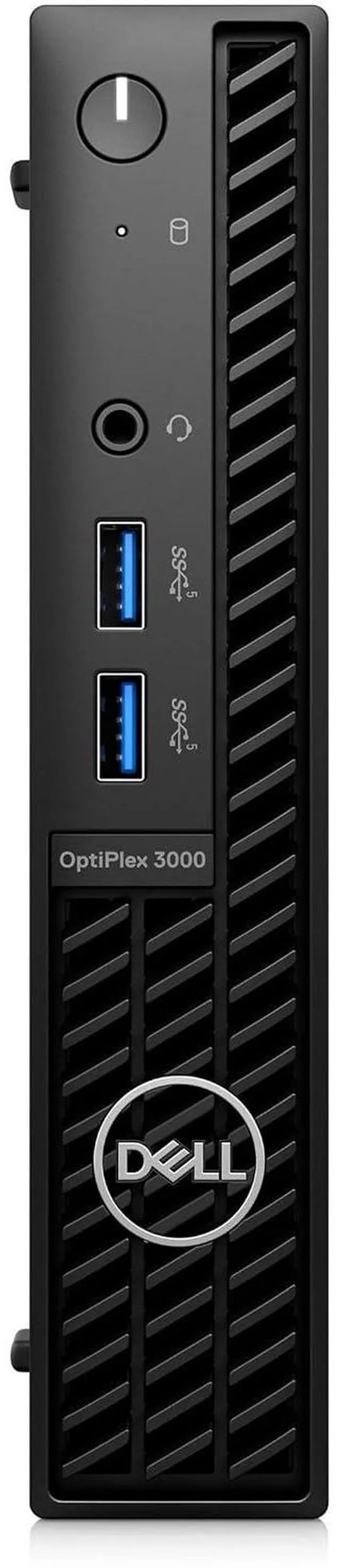 Main image of OptiPlex 3000 Desktop Computer - Core i5 12th Gen i5-12500T Hexa-core (6 Core) 2 GHz - 16 GB RAM DDR4 SDRAM - 512 GB M.2 PCI Express NVMe 3.0 x4 SSD - Micro PC - Black