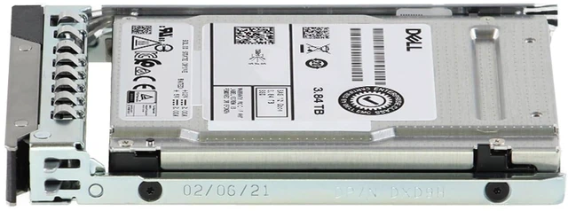 Alt view image 3 of 3 - Toshiba PX05SRB384Y 3.84TB 12Gb/s SAS Read Intensive Solid State Drive Bundle with Drive Tray - XCRDV