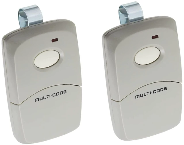 Main image of 2-Pack Multi-Code 3089 MultiCode 308911 Linear MCS308911 Garage Gate Remote 300m