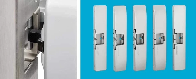 Alt view image 2 of 2 - HES - 9400630 9400 Series Stainless Steel Slim-Line Surface Mounted Electric Strike Body, Satin Stainless Steel Finish