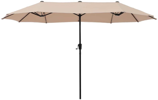 Main image of HERA'S PALACE 13 ft Rectangle Patio Umbrellas Large Outdoor Umbrella with Crank Powerful UV Protective Table Umbrella Outdoor Patio for Backyard, Pool, Garden, Deck