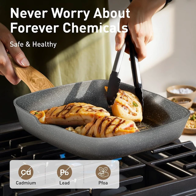 Alt view image 3 of 7 - DishDelight Pots and Pans Set, 30 Piece Nonstick Kitchen Cookware Sets