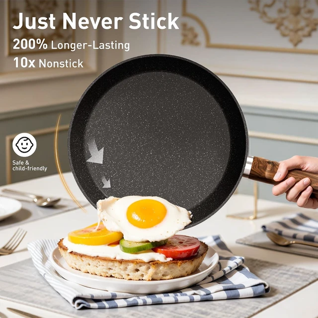 Alt view image 7 of 7 - DishDelight 17 Piece Pots and Pans Set Non Stick, Kitchen Cookware Set