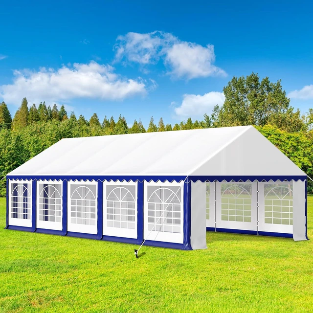 Alt view image 2 of 6 - 16x32ft Tents for Parties Large Outdoor Canopy Tent