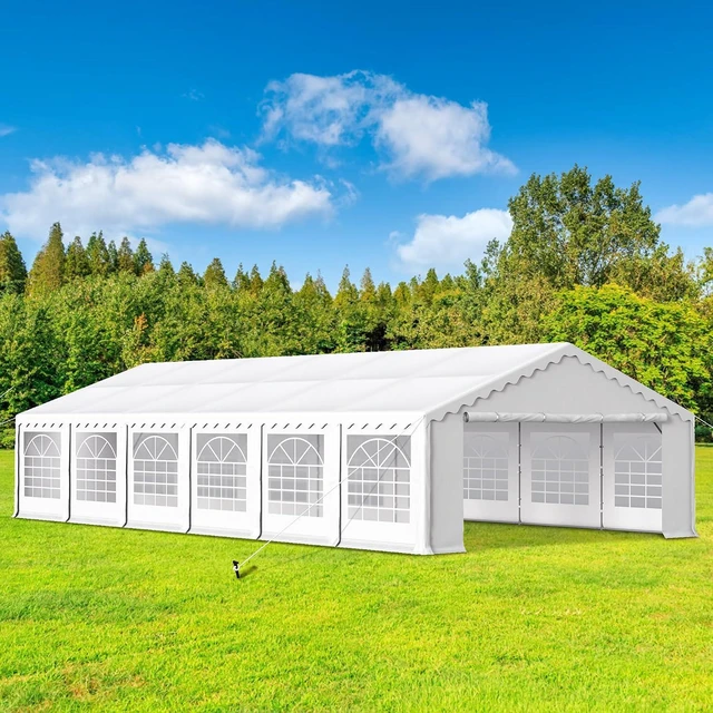 Alt view image 2 of 6 - 20x40ft Tents for Parties Large Outdoor Canopy Tent