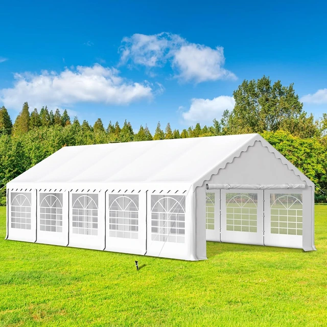 Alt view image 2 of 6 - 16x32ft Tents for Parties Large Outdoor Canopy Tent