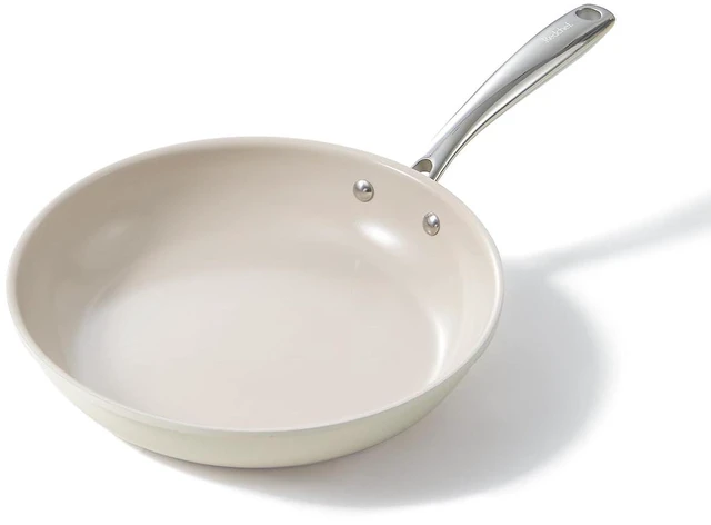 Main image of Redchef 11 Inch Ceramic Nonstick Frying Pan Skillet, Stay Cool Handle, Induction Compatible, Oven & Dishwasher Safe, PFAS-Free Non Toxic Saute Pan for All Stoves