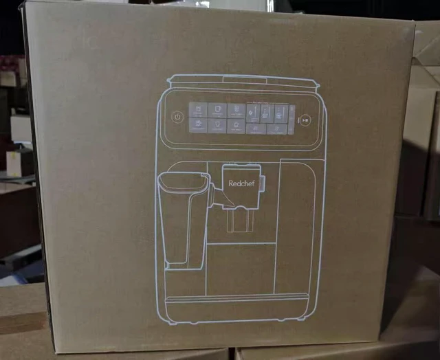 Alt view image 2 of 2 - Redchef Espresso Machine, Drip Coffee, Built-in Grinder, Hands-Free Milk Frother for Cappuccinos & Lattes