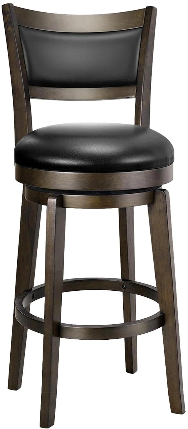 Main image of Swivel Bar Stools Set of 1, 26 Inch Counter Height Barstools