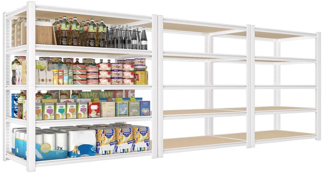Main image of 36"W x 16"D x 72"H Closet Storage Shelves, 5-Tier Metal Shelving