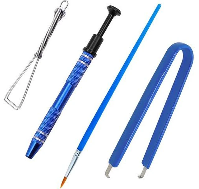 Main image of Keyboard Lube Switch Puller Kits,4 Pieces Key Cap Puller,Mechanical Keyboard Key Switch Stem Holder,Keyboard Lube Kit , for Custom Keyboard, Disassembly of Electronic Component