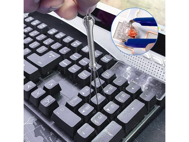 Alt view image 7 of 7 - Keyboard Lube Switch Puller Kits,4 Pieces Key Cap Puller,Mechanical Keyboard Key Switch Stem Holder,Keyboard Lube Kit , for Custom Keyboard, Disassembly of Electronic Component