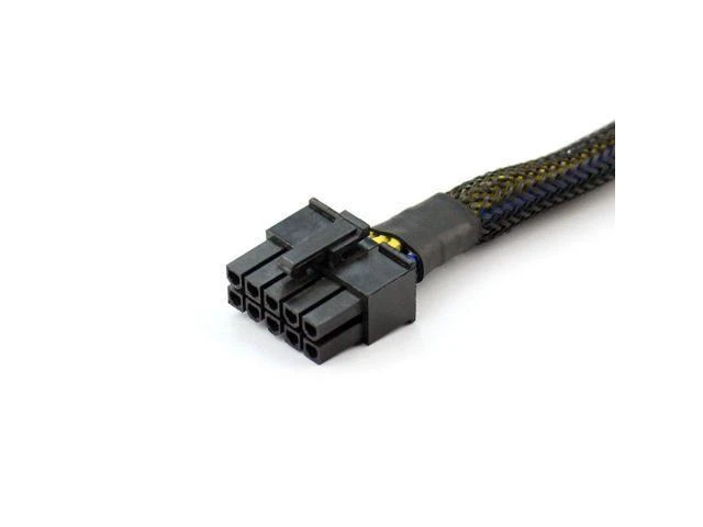 Alt view image 5 of 6 - 1PCS 30cm 24P to 10P,10p Power Cord 10-pin Adapter Cable 24-pin to 10-pin ATX Main Power Adapter Braided Cable for Lenovo Motherboard (with Envelope net)