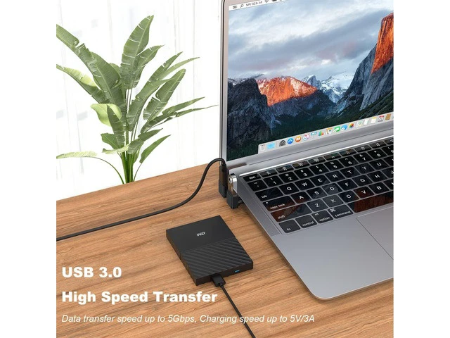 Alt view image 2 of 7 - 2 Pack 90 Degree USB C to USB Adapter Up and Down Angle USB C Male to USB 3.0 Female Connector Converter Compatible for MacBook Pro Air Laptop and More Type C Devices (Black)