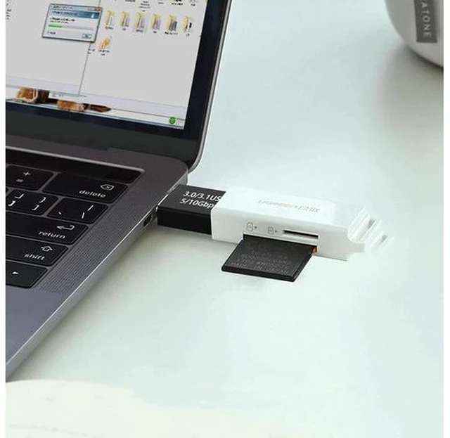 Alt view image 7 of 7 - USB C to USB 3.0 Adapter (4 Pack) Type C Male to USB 3.0 Male Converter Compatible with Mobile Phones Computers Notebook Computers Black