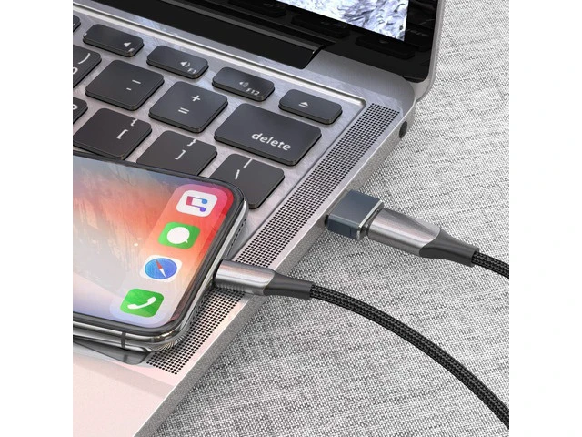 Alt view image 7 of 7 - USB to USB C Adapter for iPhone 16 Charger 2Pack USBC Female to A Male OTG Type C Converter for Apple Watch Ultra iWatch 7 8 9 10 iPhone 15 14 13 Plus Pro Max AirPods iPad Car S24