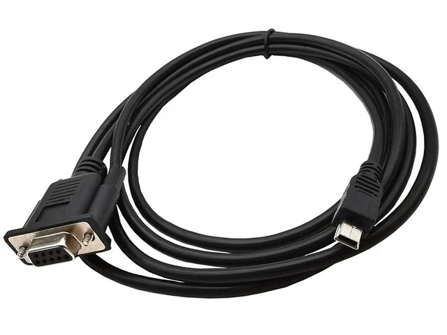 Alt view image 2 of 7 - USB to RS232 Serial Adapter USB Mini 5 Pin Male to DB9 9 Pin Female Serial Converter Cable 1.8M/6Feet (Mini USB to RS232 Serial)