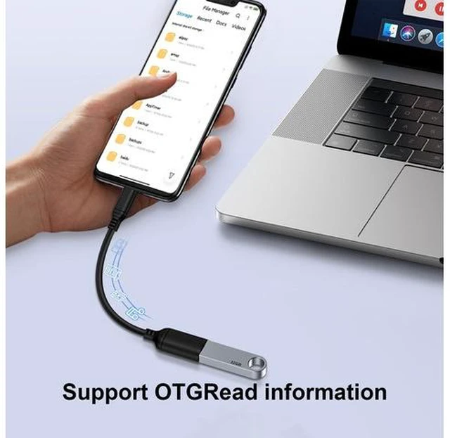 Alt view image 2 of 7 - USB C to USB 3.0 Adapter, USB C Android Adapter Male to USB A Female OTG On The Go Cable for Samsung Galaxy S26 S25 Edge Ultra S24 S23 S22 S21 S20 A36,Google Pixel 10 9 8 7 Pro,Moto G 5G 2025