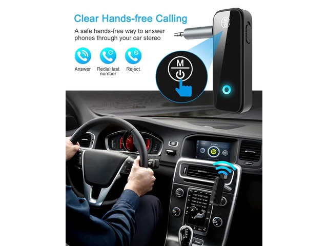 Alt view image 4 of 7 - (Upgraded) Aux Bluetooth 5.4 Adapter for Car, 2 in 1 Bluetooth Receiver Transmitter, Suitable for Cars, TV, Speakers, Stereo Systems and Headphones