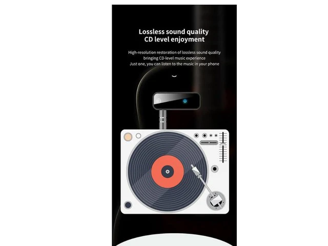 Alt view image 6 of 7 - Bluetooth 5.0 Receiver 3.5mm AUX Jack Audio Wireless Adapter for Car PC Headphones Bluetooth 5.0 Receptor