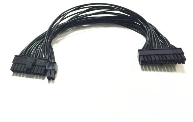 Main image of 30cm ATX 24Pin Male to 24(20+4)-Pin male Internal PC PSU Power Supply Cable