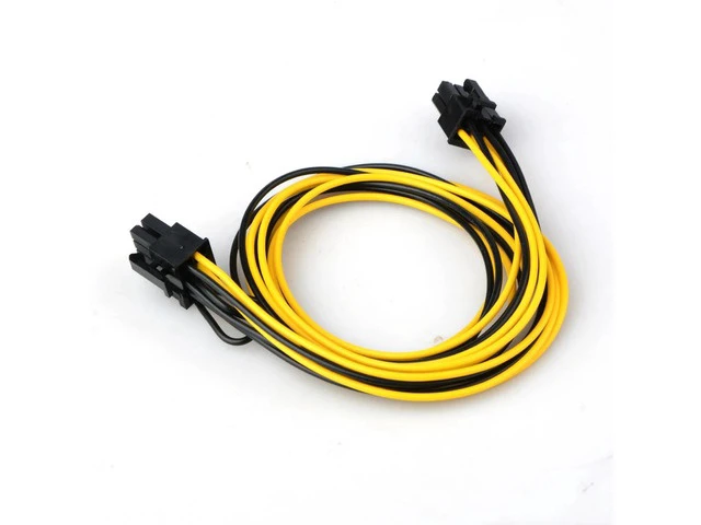 Alt view image 4 of 5 - 70cm 6 Pin Male To 8 Pin Male Pci Express Power Adapter Cable For Graphics Video Card 6pin To 8pin Pci-E Power Cable