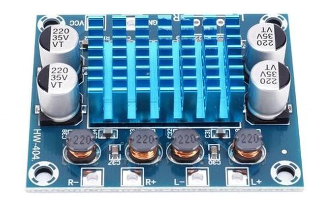 Main image of HD Power Audio Amplifier Board Dual Channel Class D Digital Audio Amplifier Module DC8-26V for DIY Home Theater Audio System