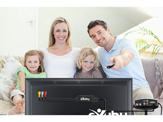 Alt view image 2 of 7 - HDMI to RCA Cable - Hassle Free - Converts Digital HDMI signal to Analog RCA/AV - Works w/ TV/HDTV/XBOX 360/PC/DVD & More - All-In-One Converter Cable Saves You Money - HDMI to AV Converter