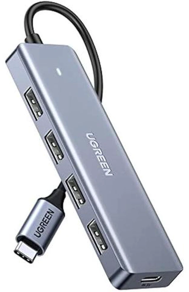 Main image of UGREEN USB C to USB A Hub with 4 USB 3.0 for Laptop, MacBook Pro/Air, Mac mini M4, iMac, iPad Pro, Chromebook, Dell XPS, Galaxy S23, and More, 0.5FT