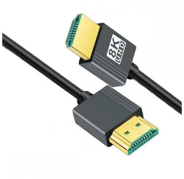 Main image of HDMI 8K to HDMI 2.1 Ultra Soft High Flex HDTV Cable Hyper Super Flexible Cord High Speed Type-A Male to Male for Computer HDTV (0.5m)