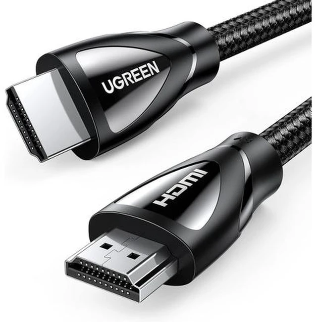 Main image of UGREEN 8K HDMI Cable 2.1 , 48Gbps Ultra High Speed Braided HDMI Cord 10K 8K@60Hz 4K@240Hz, eARC HDR10 HDCP 2.2&2.3, Compatible with PS5/Xbox Series X/Roku TV/HDTV/Blu-ray,3.3FT