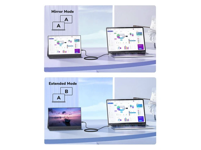 Alt view image 4 of 7 - 4K DisplayPort to Mini HDMI Cable 6FT DP to Mini HDMI Male Video UHD 1440P/2K@120Hz 4K@30 Nylon DP to Mini HDMI Uni-Directional Cord for Desktop AMD NVIDIA HP ThinkPad
