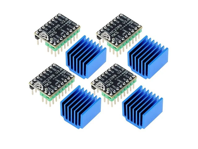 Main image of 4Piece TMC2209 V2.0 Stepper Motor Driver Fit For Ender 3 E3D V3 Control Board 3D Printer Parts Replace A4988 With UART Support