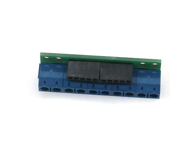 Alt view image 2 of 3 - 2.54 pin to 5.0 screw terminal board conversion board 10PIN2.54 pin to 5.08