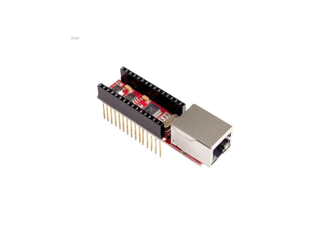 Alt view image 5 of 6 - ENC28J60 Ethernet Shield V1.0 for compatible Nano 3.0 RJ45 Webserver Module