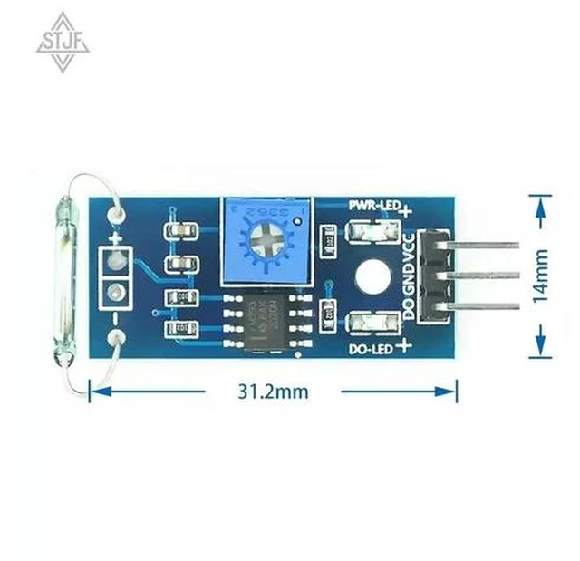 Main image of Reed tube sensor module Magnetron module reed tube switch Magnetic switch