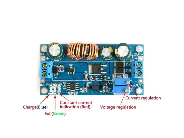 Main image of Adjustable Automatic Buck-Boost Module Constant Voltage Constant Current Step Up Step Down Power Supply Module SS56