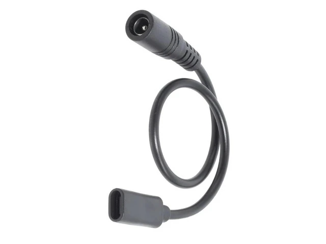Alt view image 3 of 4 - Type-C Female to 5.5x2.1 Female Cable 5521 to Type-C Connector Power Supply Cord 5.5x2.1mm Adapter USB Type C Converter