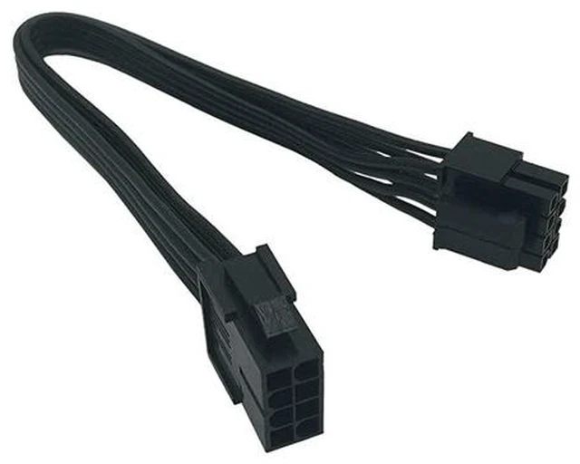 Main image of 2Pack Motherboard ATX CPU 8 Pin 4+4 Male to Female Extension Cable for Power Supply PSUs 95inch24cm