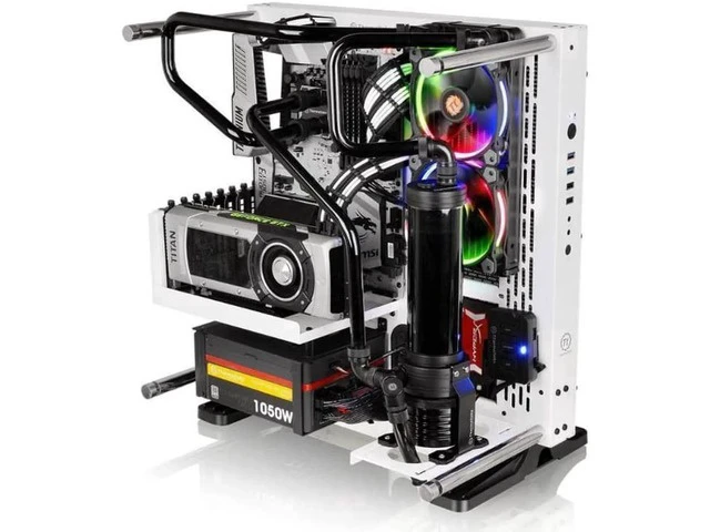 Alt view image 5 of 6 - Sleeved PSU Extension Cable Kit, ATX/EPS/8-Pin/6-Pin PCI-E Power Extension Cables with Cable Combs, White & Black Dual Color Braided Design, PC Custom Wiring Kit AC-048-CN1NAN-A1