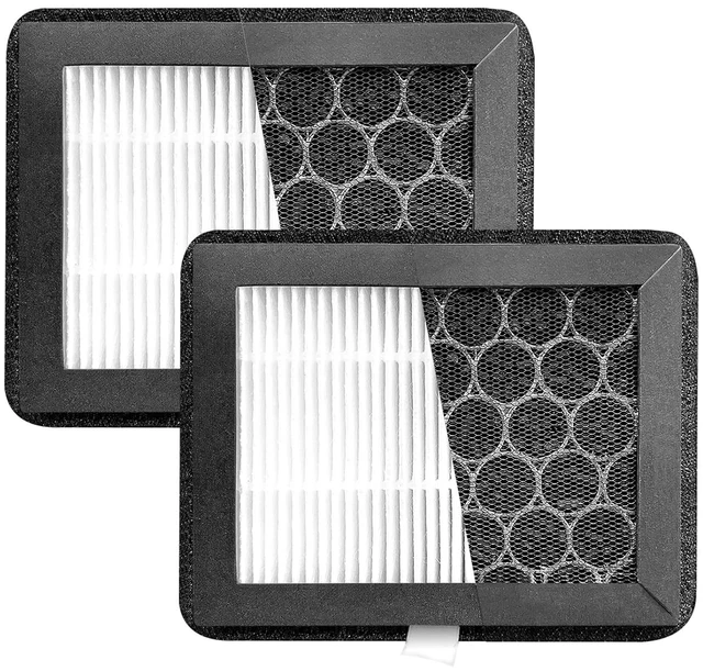 Main image of 2 Pack Upgraded HEPA 13 & Activated Carbon Air Filter for QD Q2 3D Printers, Replacement Filter for VOCs, PM2.5, Ultrafine Particles & Odors, Q2 Accessories & Parts