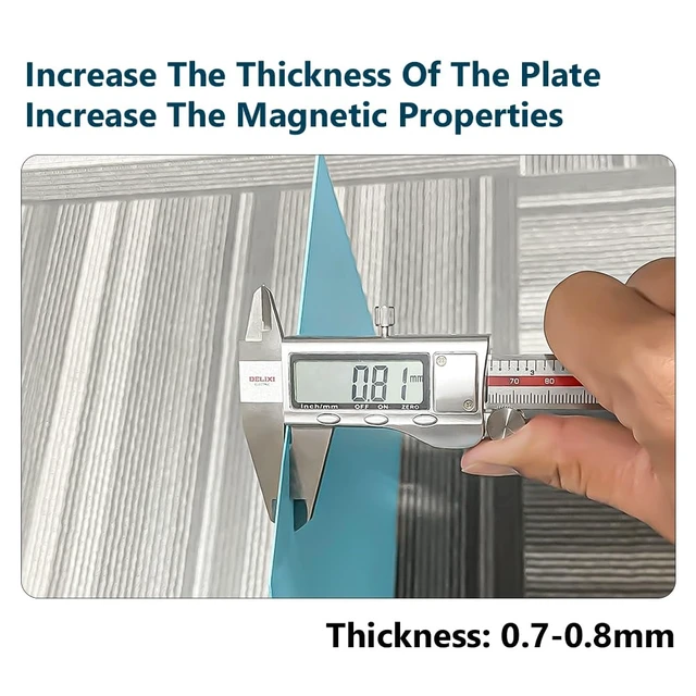 Alt view image 7 of 7 - 2.0 Upgraded OMG Cool Plate for Bambu Lab A1 MINI, 184x184mm Thicker Magnetic Bamboo Build Plate with Supertack Smooth Surface, Low-Temperature 3D Printer Bed Plate for PLA PETG Printing